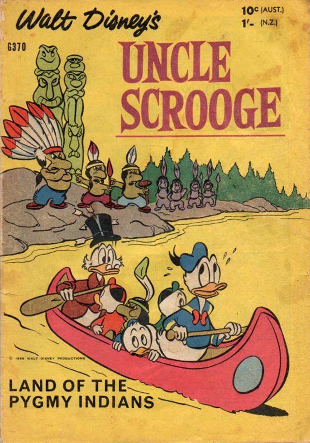Walt Disney's Giant Comics [G Series] (WG Publications, 1951 series) #G370 — Walt Disney's Uncle Scrooge (1966)