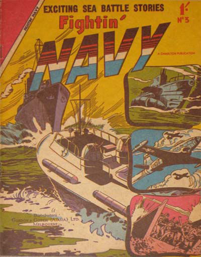 Fightin' Navy (New Century, 1958? series) #3 [April 1958?]