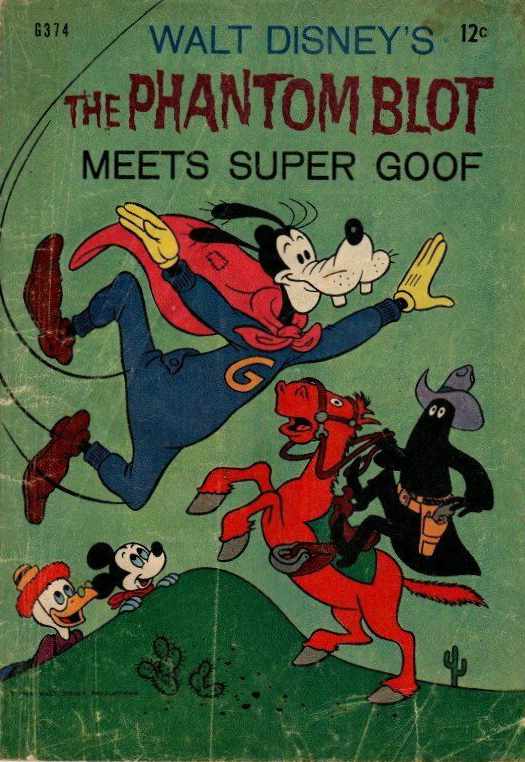 Walt Disney's Giant Comics [G Series] (WG Publications, 1951 series) #G374 — Walt Disney's the Phantom Blot Meets Super Goof ([1966?])