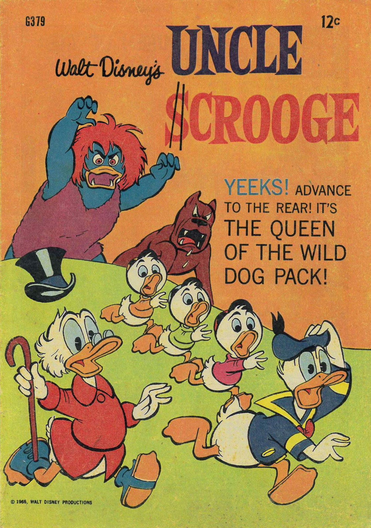 Walt Disney's Giant Comics [G Series] (WG Publications, 1951 series) #G379 — Walt Disney's Uncle Scrooge (July 1966)