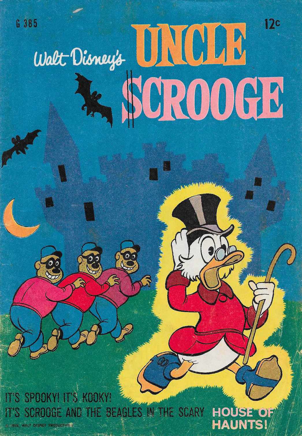 Walt Disney's Giant Comics [G Series] (WG Publications, 1951 series) #G385 — Walt Disney's Uncle Scrooge (October 1966)