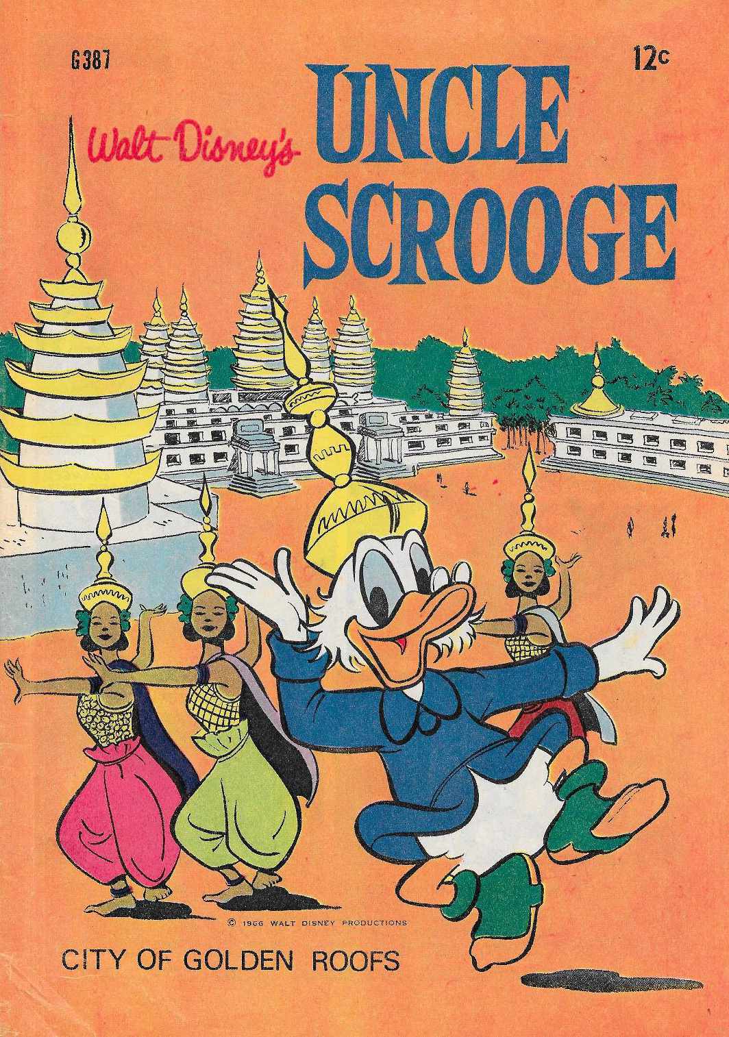 Walt Disney's Giant Comics [G Series] (WG Publications, 1951 series) #G387 — Uncle Scrooge (November 1966)