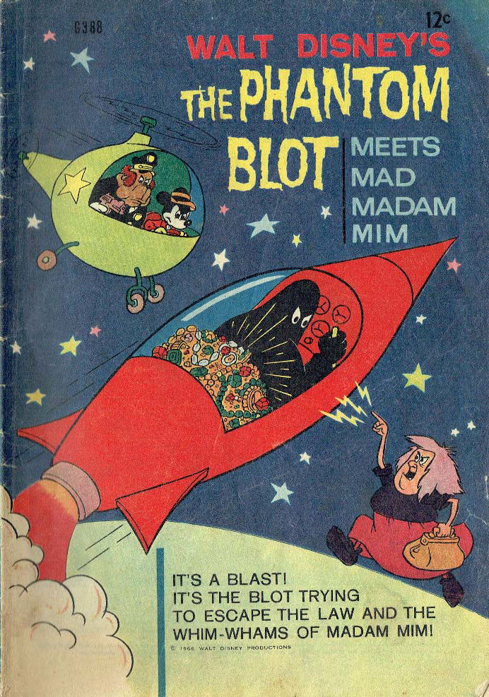 Walt Disney's Giant Comics [G Series] (WG Publications, 1951 series) #G388 — Walt Disney's The Phantom Blot Meets Mad Madam Mim ([November 1966])
