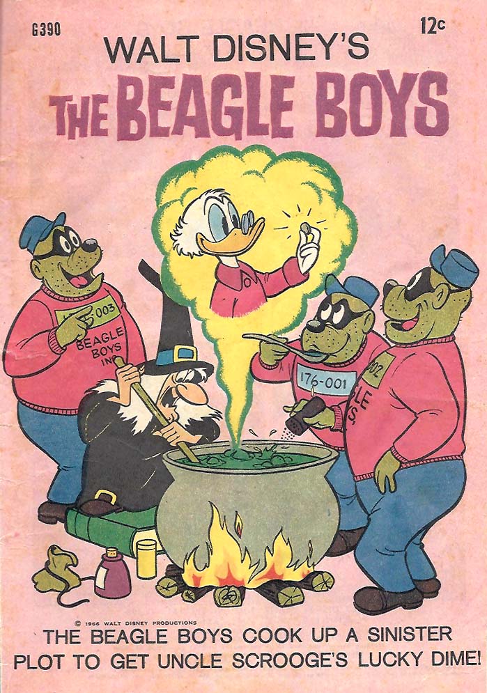 Walt Disney's Giant Comics [G Series] (WG Publications, 1951 series) #G390 — Walt Disney's The Beagle Boys ([1966])