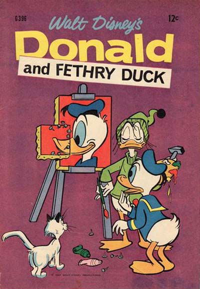 Walt Disney's Giant Comics [G Series] (WG Publications, 1951 series) #G396 — Walt Disney's Donald and Fethry Duck ([1966?])
