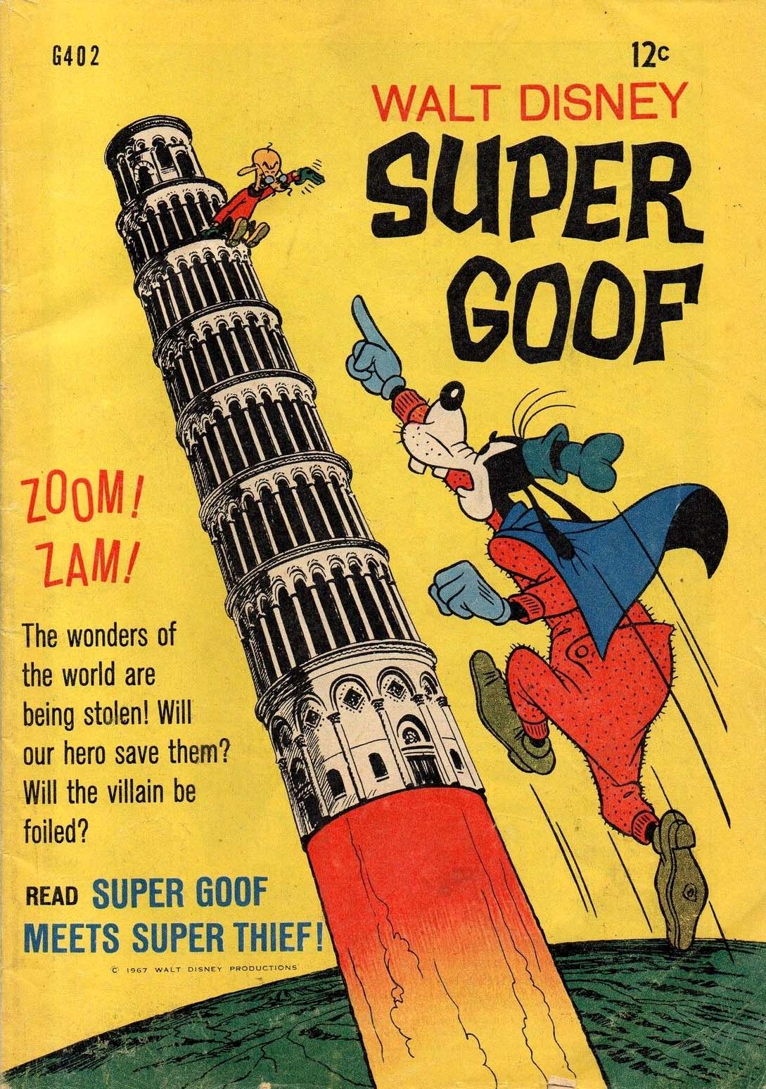 Walt Disney's Giant Comics [G Series] (WG Publications, 1951 series) #G402 — Walt Disney Super Goof (1967)