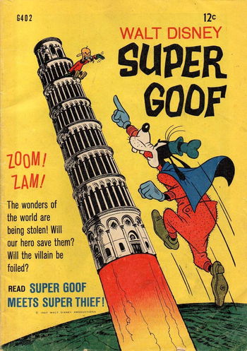 Walt Disney's Giant Comics [G Series] (WG Publications, 1951 series) #G402 (1967) — Walt Disney Super Goof