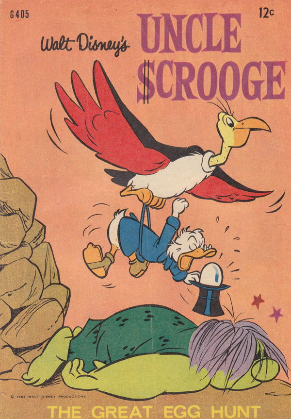 Walt Disney's Giant Comics [G Series] (WG Publications, 1951 series) #G405 (1967) —Walt Disney's Uncle Scrooge