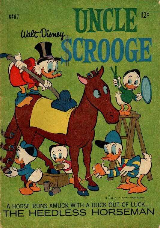 Walt Disney's Giant Comics [G Series] (WG Publications, 1951 series) #G407 — Walt Disney Uncle Scrooge (1967)