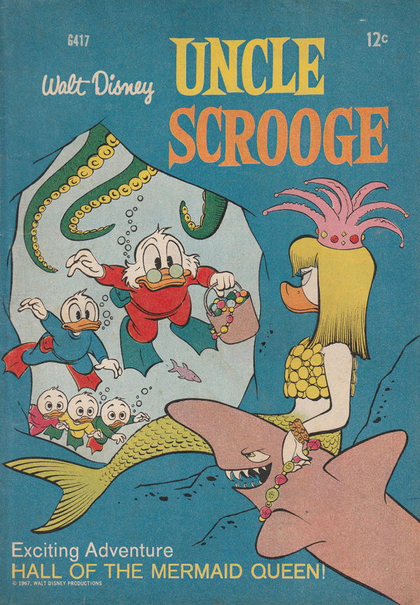 Walt Disney's Giant Comics [G Series] (WG Publications, 1951 series) #G417 ([1967]) —Walt Disney Uncle Scrooge