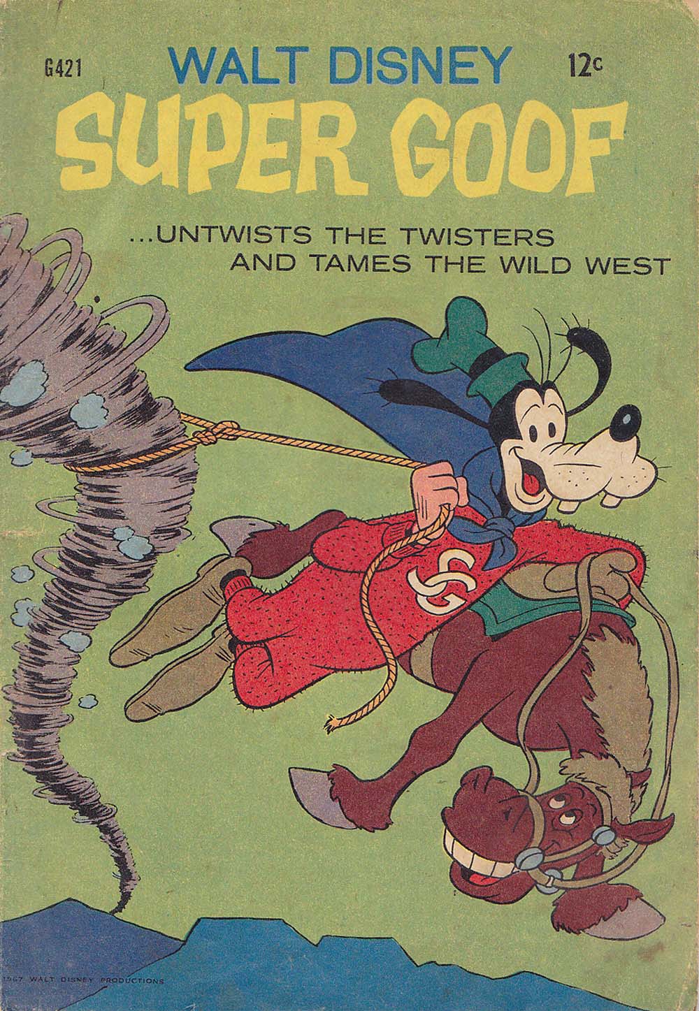 Walt Disney's Giant Comics [G Series] (WG Publications, 1951 series) #G421 — Walt Disney Super Goof (1967)