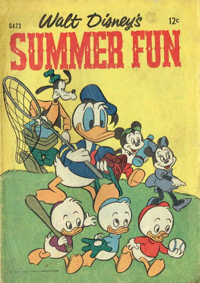 Walt Disney's Giant Comics [G Series] (WG Publications, 1951 series) #G423 — Walt Disney's Summer Fun December 1967