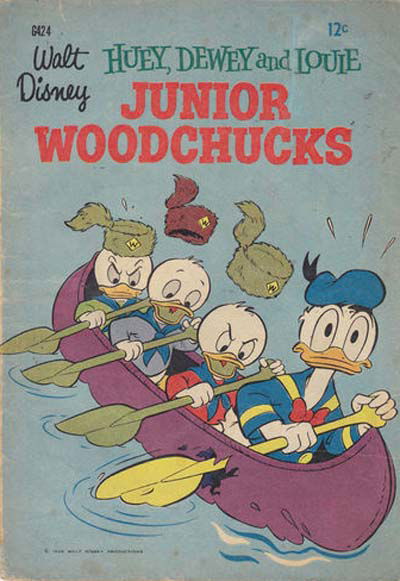 Walt Disney's Giant Comics [G Series] (WG Publications, 1951 series) #G424 — Huey, Dewey and Louie Junior Woodchucks (1968)