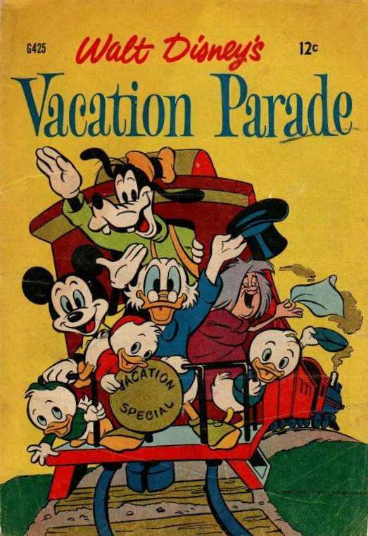 Walt Disney's Giant Comics [G Series] (WG Publications, 1951 series) #G425 — Walt Disney's Vacaation Parade (January 1968)