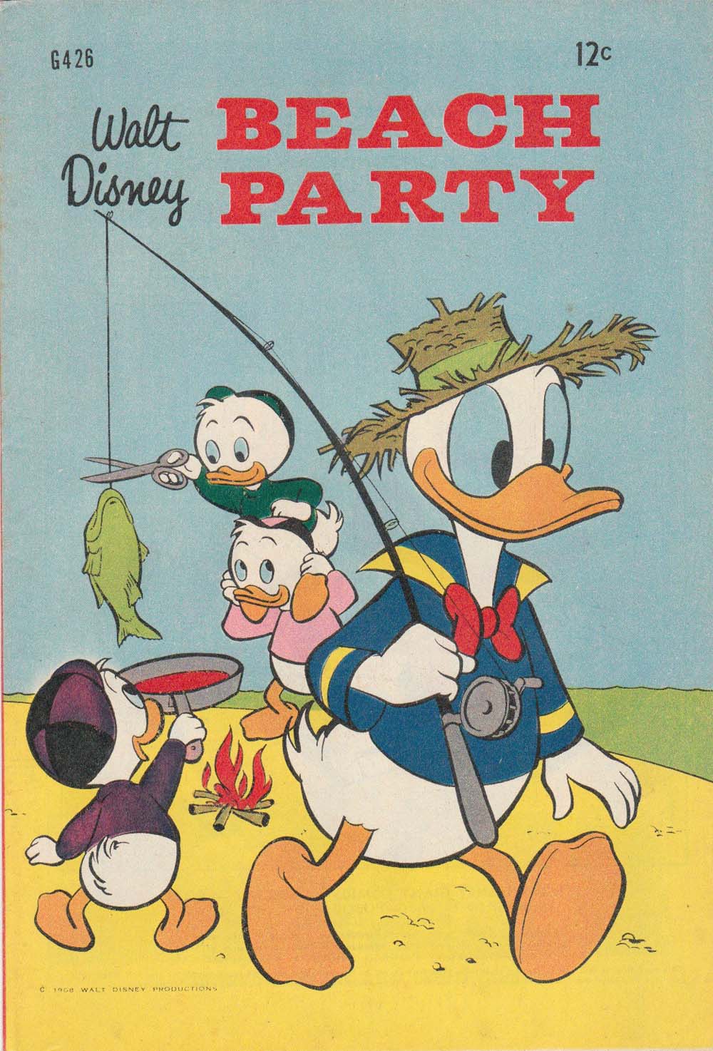 Walt Disney's Giant Comics [G Series] (WG Publications, 1951 series) #G426 — Walt Disney Beach Party (1968)