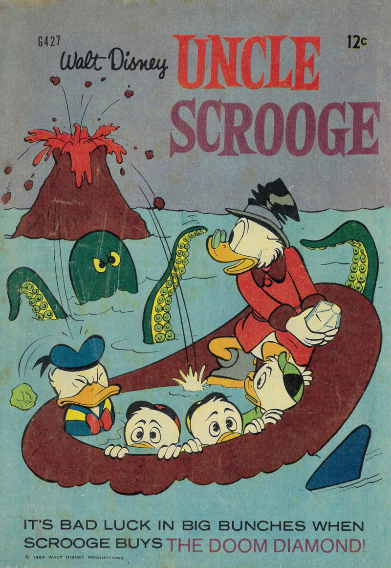 Walt Disney's Giant Comics [G Series] (WG Publications, 1951 series) #G427 — Walt Disney Uncle Scrooge (1968)