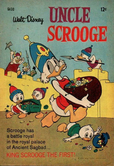 Walt Disney's Giant Comics [G Series] (WG Publications, 1951 series) #G430 — Walt Disney Uncle Scrooge May 1968