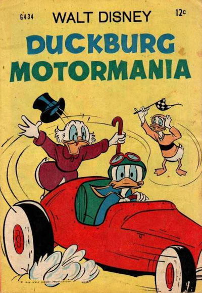 Walt Disney's Giant Comics [G Series] (WG Publications, 1951 series) #G434 — Duckburg Motormania [June 1968]