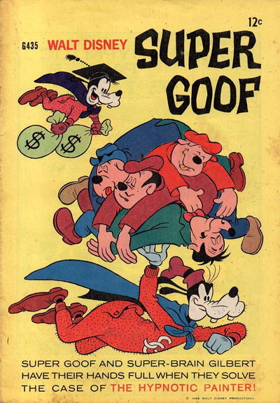 Walt Disney's Giant Comics [G Series] (WG Publications, 1951 series) #G435 — Walt Disney Super Goof 1968