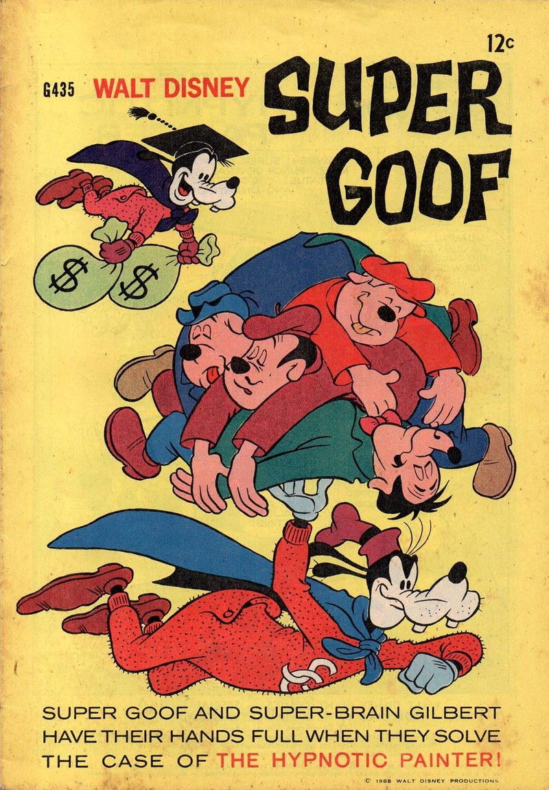 Walt Disney's Giant Comics [G Series] (WG Publications, 1951 series) #G435 — Walt Disney Super Goof (1968)