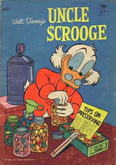 Walt Disney's Giant Comics [G Series] (WG Publications, 1951 series) #G437 — Walt Disney's Uncle Scrooge (1968)