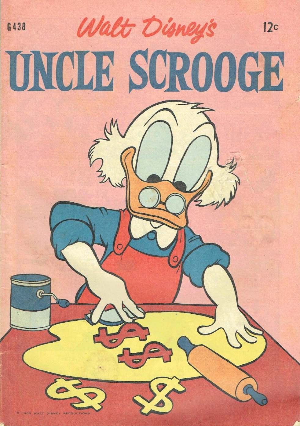 Walt Disney's Giant Comics [G Series] (WG Publications, 1951 series) #G438 — Walt Disney's Uncle Scrooge ([1968?])