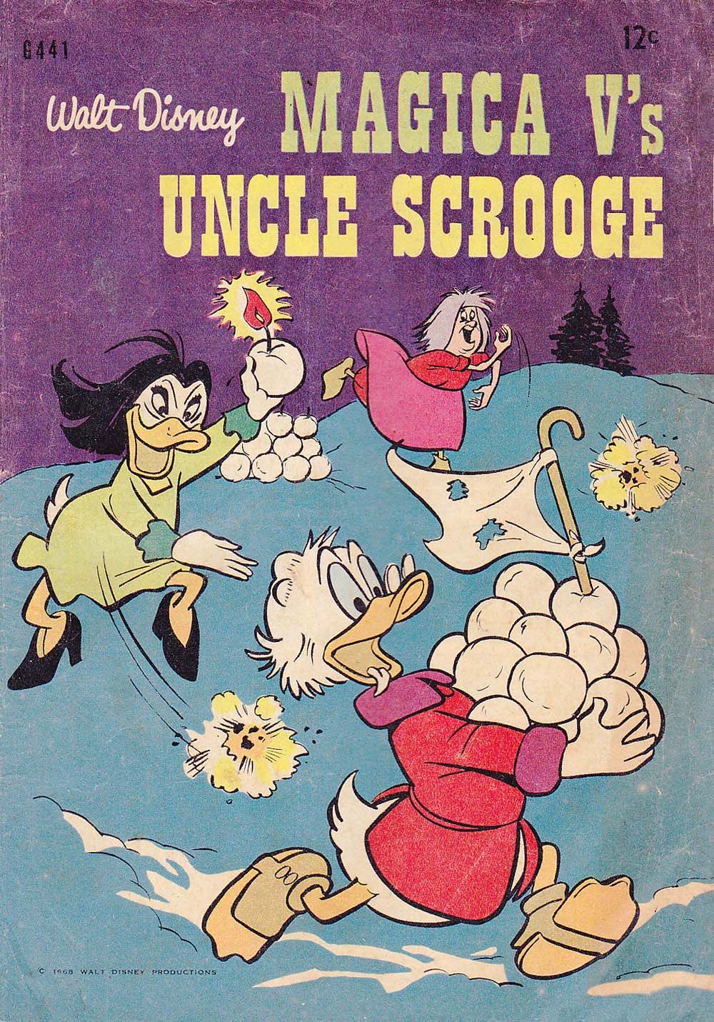 Walt Disney's Giant Comics [G Series] (WG Publications, 1951 series) #G441 — Walt Disney Magica V's Uncle Scrooge (1968)