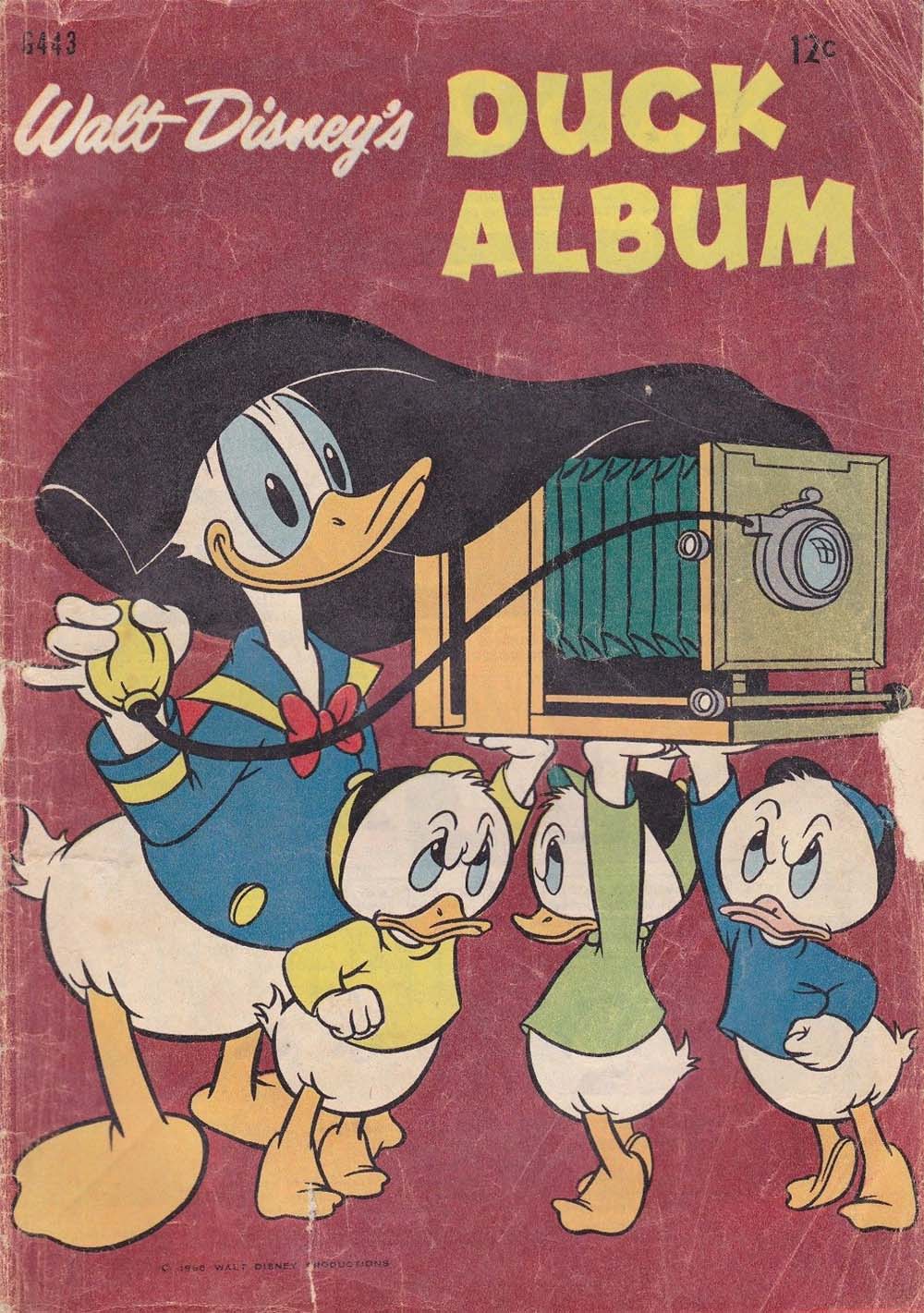 Walt Disney's Giant Comics [G Series] (WG Publications, 1951 series) #G443 — Walt Disney's Duck Album (1968)