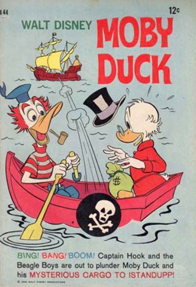 Walt Disney's Giant Comics [G Series] (WG Publications, 1951 series) #G444 — Walt Disney Moby Duck (1969)