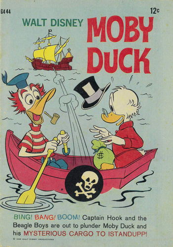 Walt Disney's Giant Comics [G Series] (WG Publications, 1951 series) #G444 (1969) —Walt Disney Moby Duck