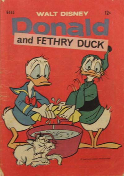 Walt Disney's Giant Comics [G Series] (WG Publications, 1951 series) #G445 — Walt Disney Donald and Fethry Duck 1969