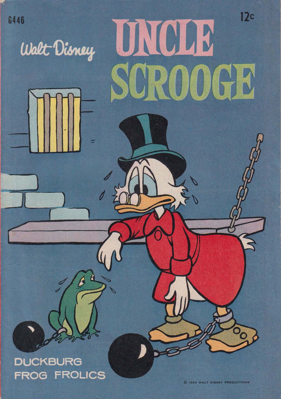 Walt Disney's Giant Comics [G Series] (WG Publications, 1951 series) #G446 — Walt Disney Uncle Scrooge (1969)