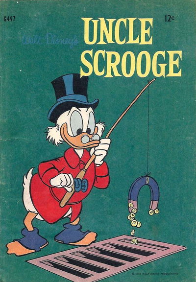 Walt Disney's Giant Comics [G Series] (WG Publications, 1951 series) #G447 — Walt Disney's Uncle Scrooge 1969