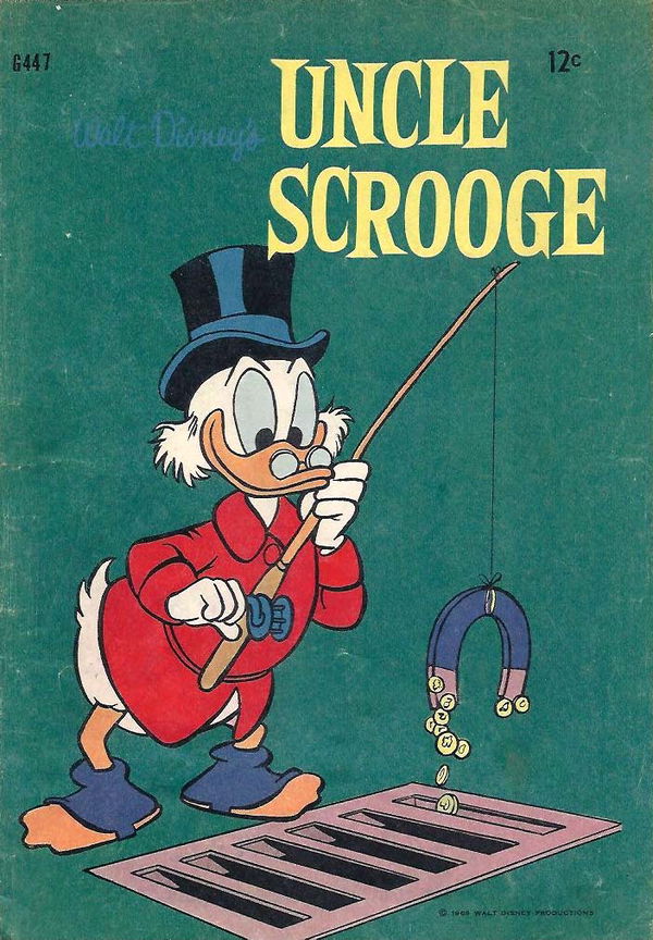 Walt Disney's Giant Comics [G Series] (WG Publications, 1951 series) #G447 (1969) —Walt Disney's Uncle Scrooge