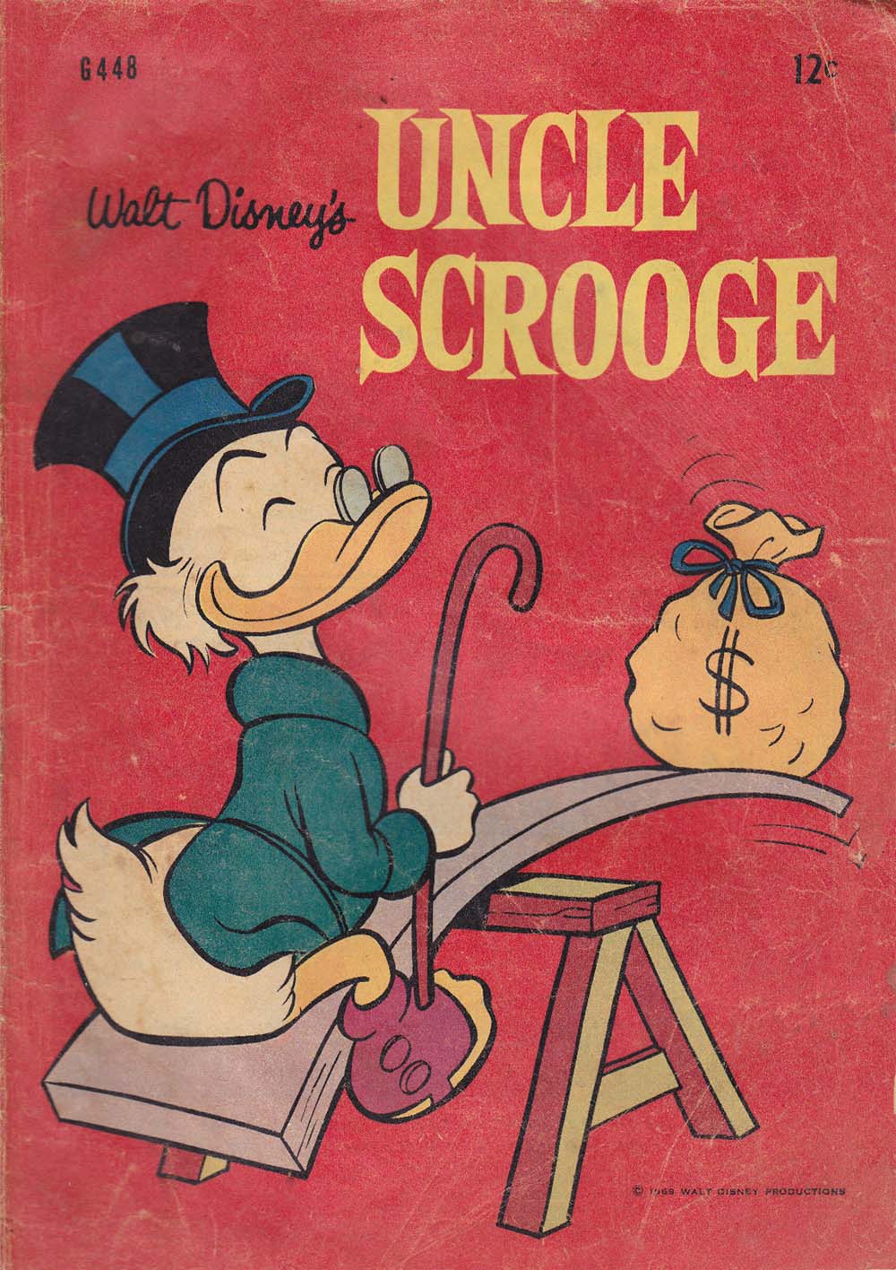 Walt Disney's Giant Comics [G Series] (WG Publications, 1951 series) #G448 — Walt Disney's Uncle Scrooge (March 1969)