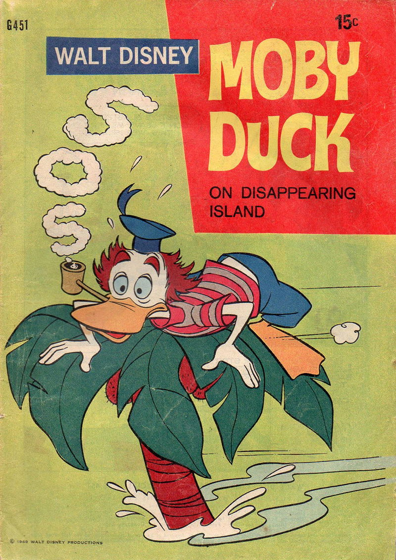 Walt Disney's Giant Comics [G Series] (WG Publications, 1951 series) #G451 — Walt Disney Moby Duck (1969)
