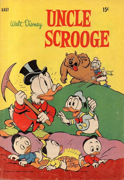 Walt Disney's Giant Comics [G Series] (WG Publications, 1951 series) #G457 — Walt Disney Uncle Scrooge 1969