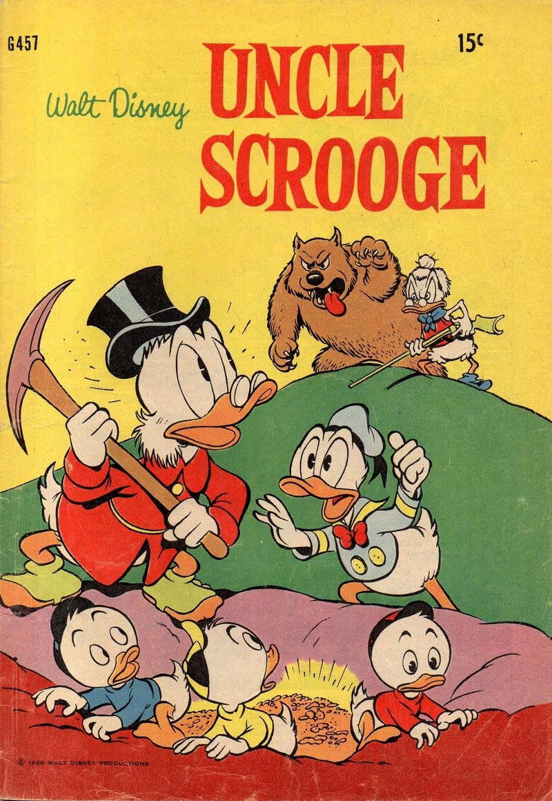 Walt Disney's Giant Comics [G Series] (WG Publications, 1951 series) #G457 — Walt Disney Uncle Scrooge (1969)