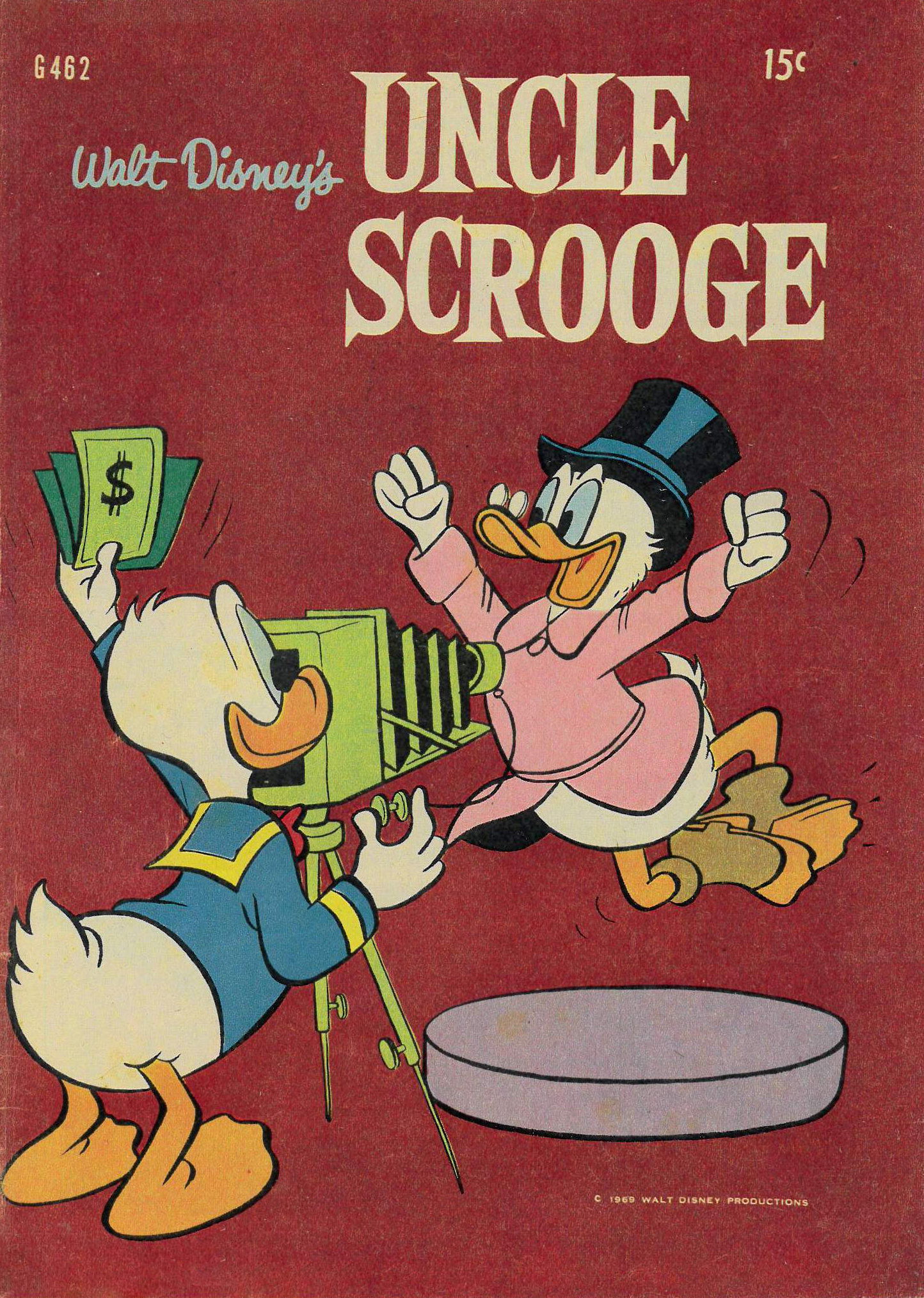 Walt Disney's Giant Comics [G Series] (WG Publications, 1951 series) #G462 — Walt Disney's Uncle Scrooge (November 1969)
