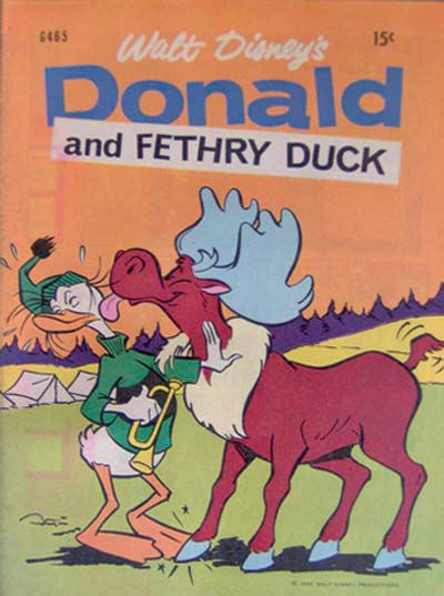 Walt Disney's Giant Comics [G Series] (WG Publications, 1951 series) #G465 — Walt Disney's Donald and Fethry Duck ([1969?])