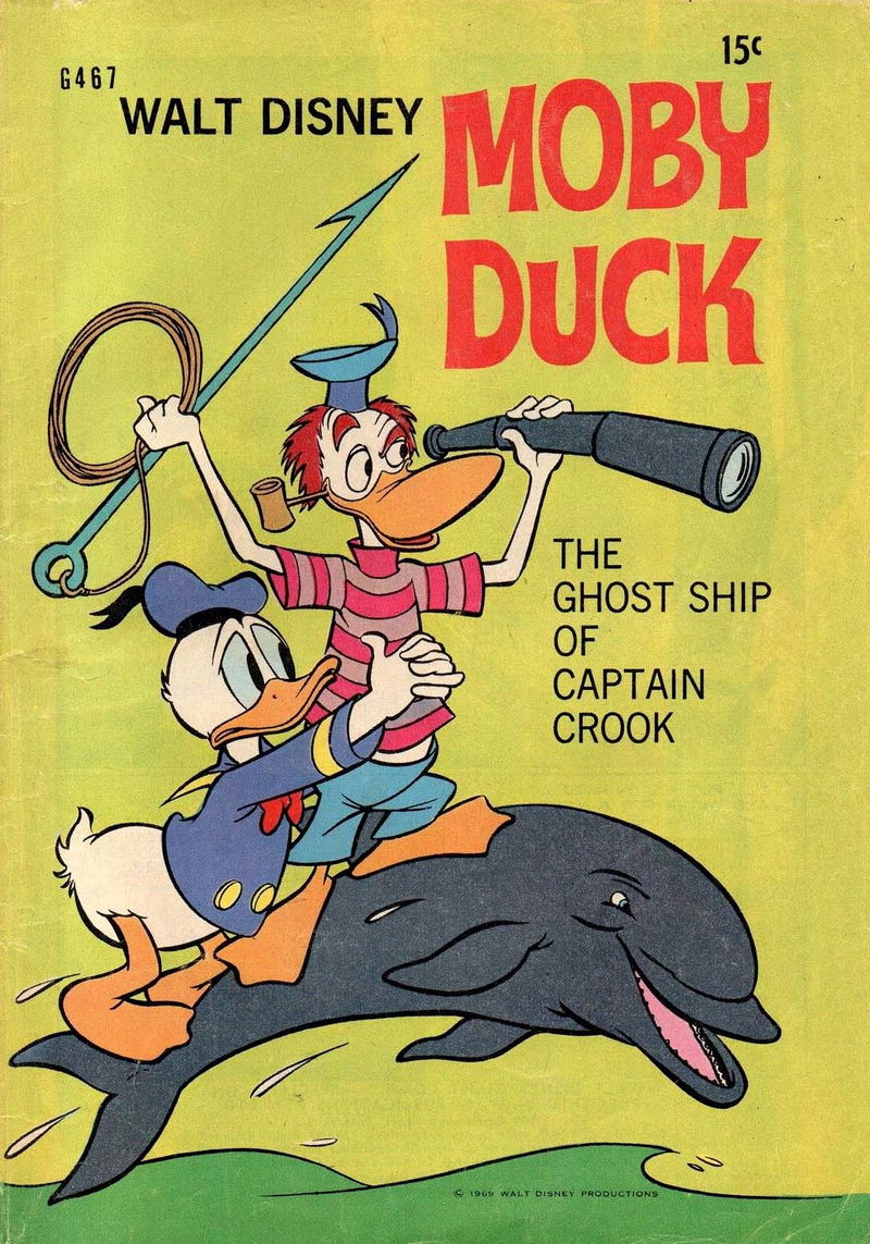 Walt Disney's Giant Comics [G Series] (WG Publications, 1951 series) #467 — Walt Disney Moby Duck (1969)