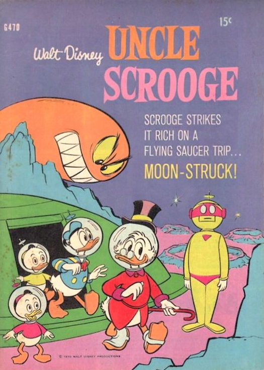 Walt Disney's Giant Comics [G Series] (WG Publications, 1951 series) #470 — Walt Disney Uncle Scrooge ([1970?])