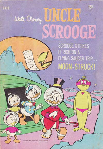 Walt Disney's Giant Comics [G Series] (WG Publications, 1951 series) #470 — Walt Disney Uncle Scrooge (1970)