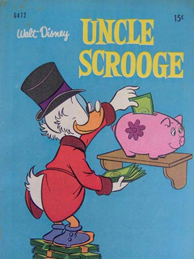 Walt Disney's Giant Comics [G Series] (WG Publications, 1951 series) #G472 — Walt Disney Uncle Scrooge (1970)