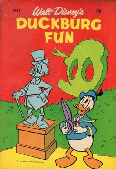 Walt Disney's Giant Comics [G Series] (WG Publications, 1951 series) #G473 — Walt Disney's Duckburg Fun (1970)