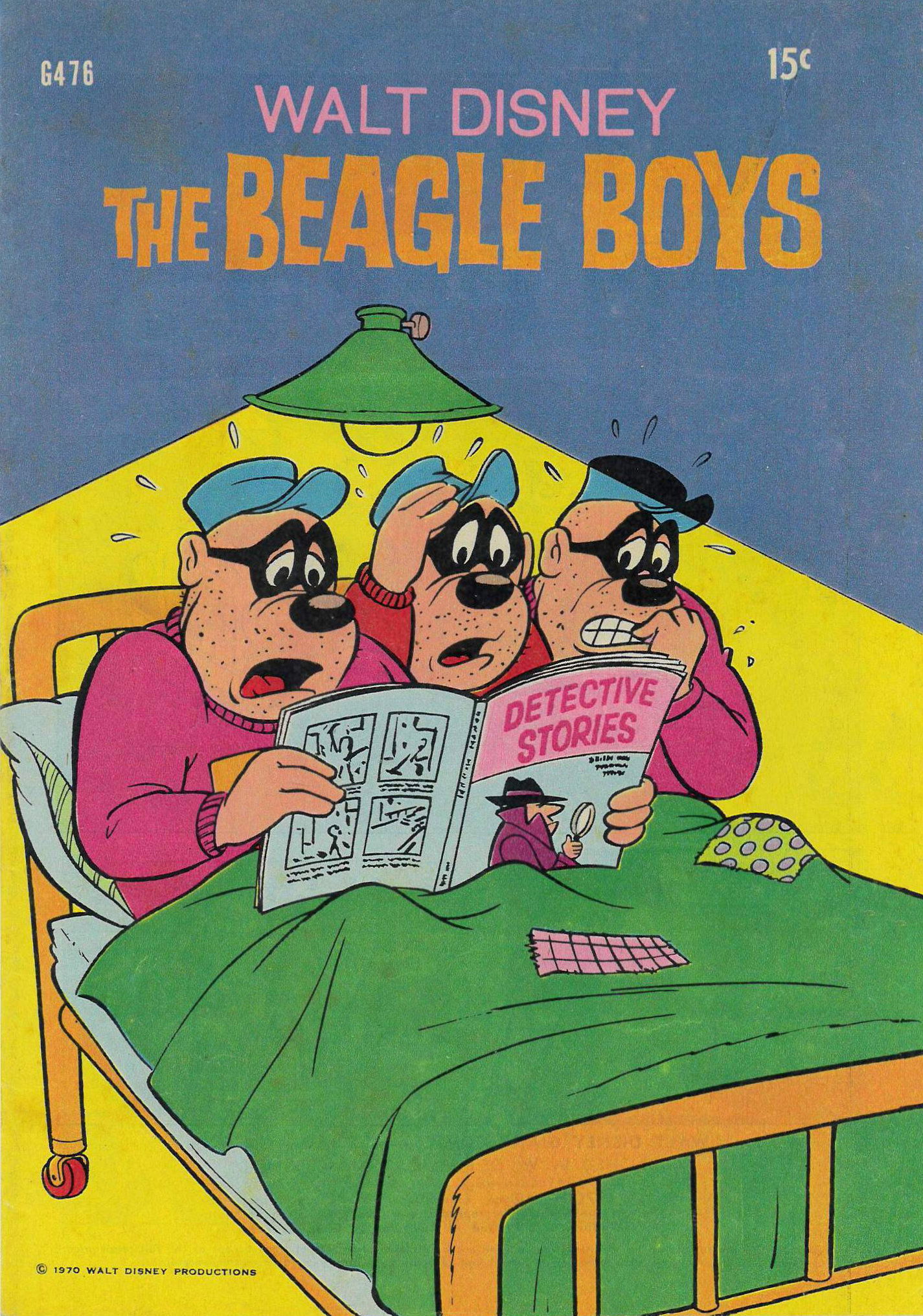 Walt Disney's Giant Comics [G Series] (WG Publications, 1951 series) #G476 — Walt Disney the Beagle Boys (1970)