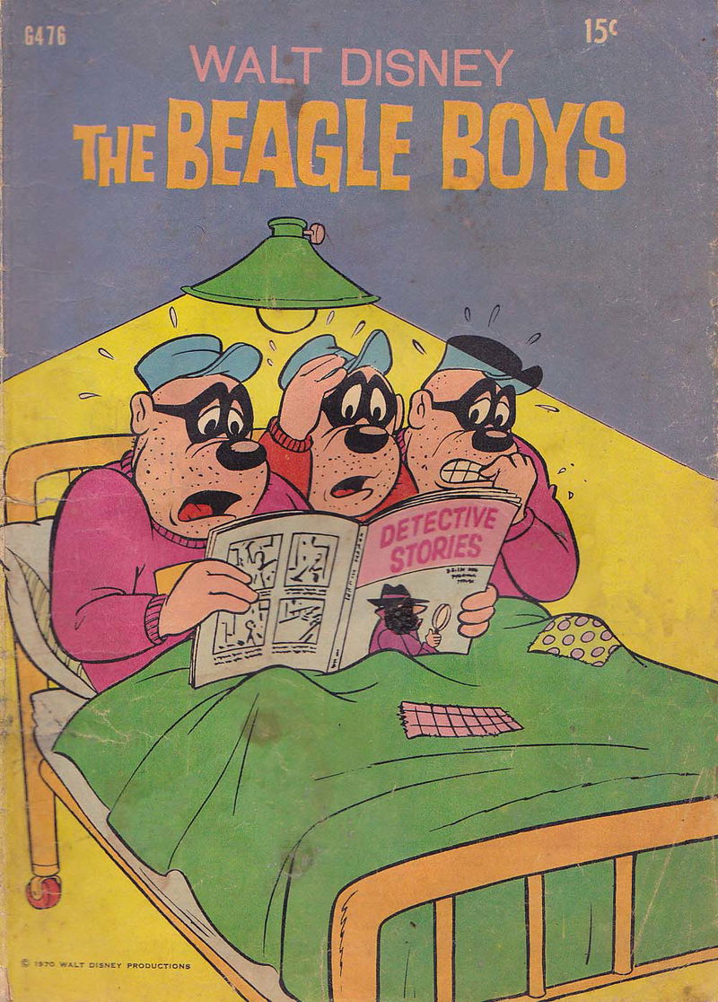 Walt Disney's Giant Comics [G Series] (WG Publications, 1951 series) #G476 — Walt Disney the Beagle Boys (1970)