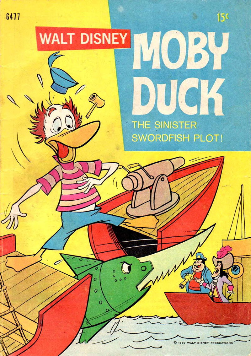 Walt Disney's Giant Comics [G Series] (WG Publications, 1951 series) #G477 — Walt Disney Moby Duck (1970)