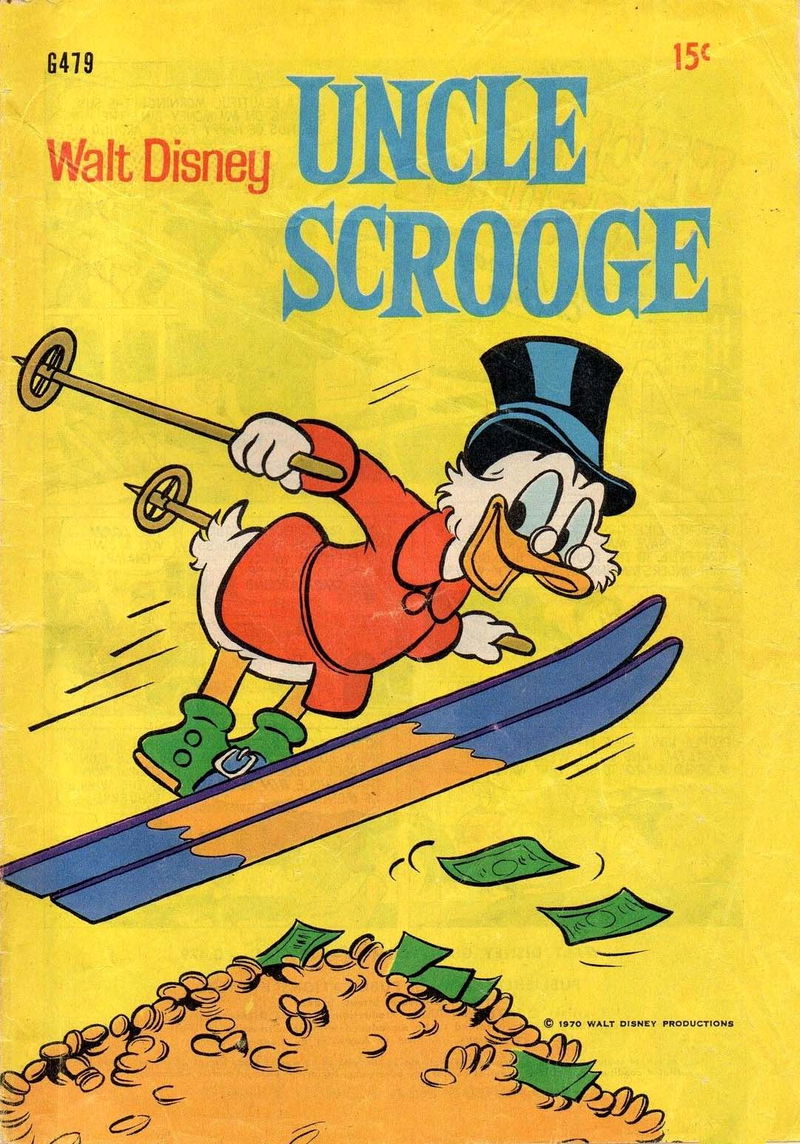 Walt Disney's Giant Comics [G Series] (WG Publications, 1951 series) #G479 — Walt Disney Uncle Scrooge (1970)