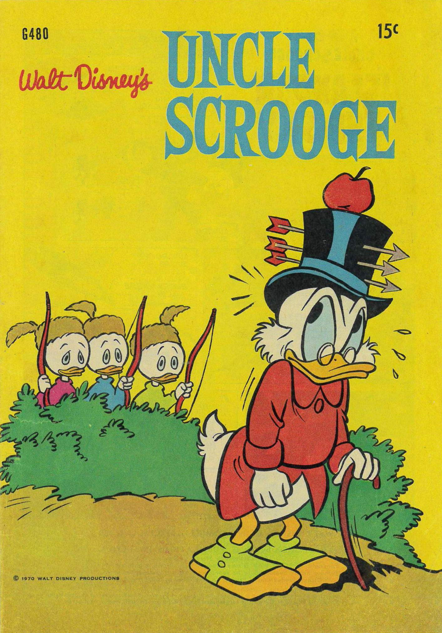 Walt Disney's Giant Comics [G Series] (WG Publications, 1951 series) #G480 — Walt Disney Uncle Scrooge (1970)